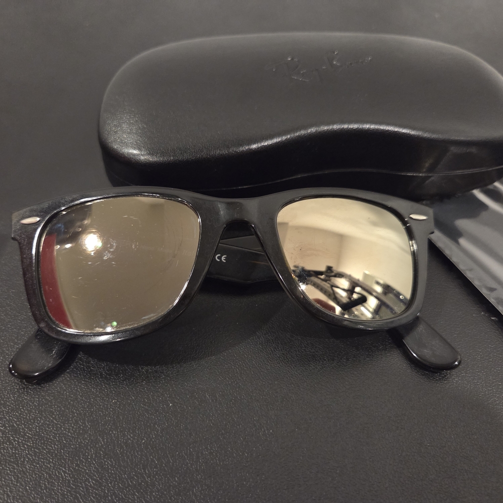 Ray-Ban Black Sunglasses with POLARIZED Lenses
